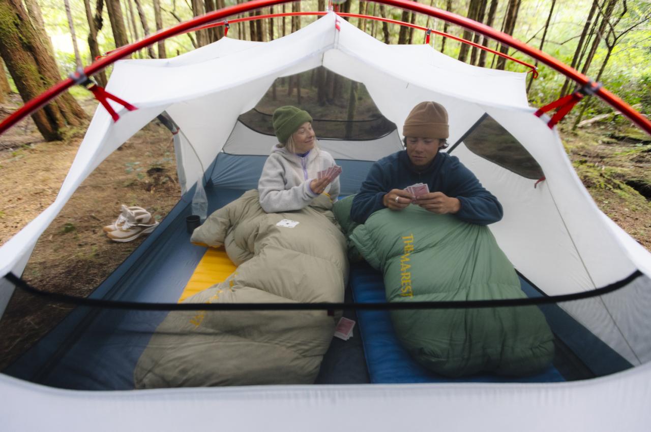 HUBBA HUBBA HD 3P Olive Night  stan zeleno/modrošedý pro 3 osoby