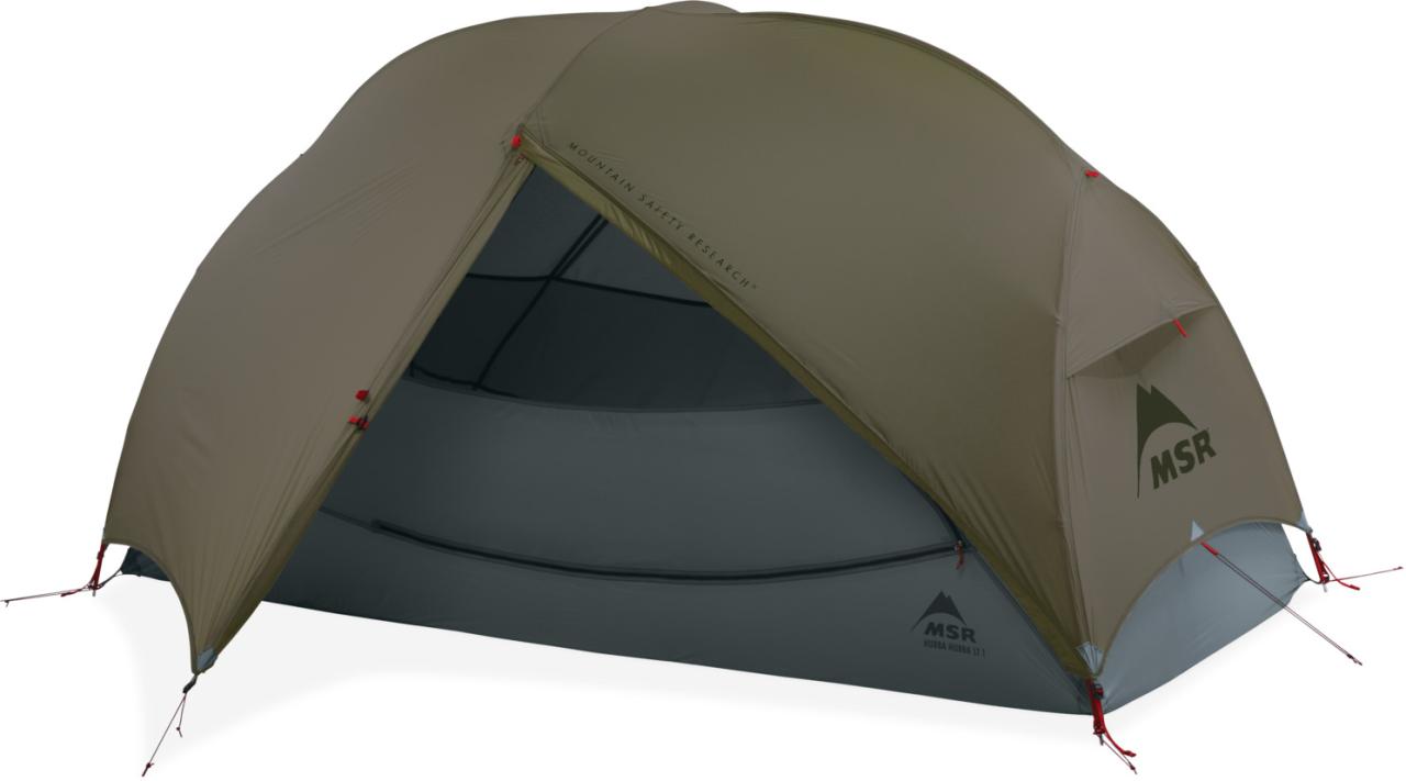 HUBBA HUBBA LT 1P Olive Night  stan zeleno/modrošedý pro 1 osobu