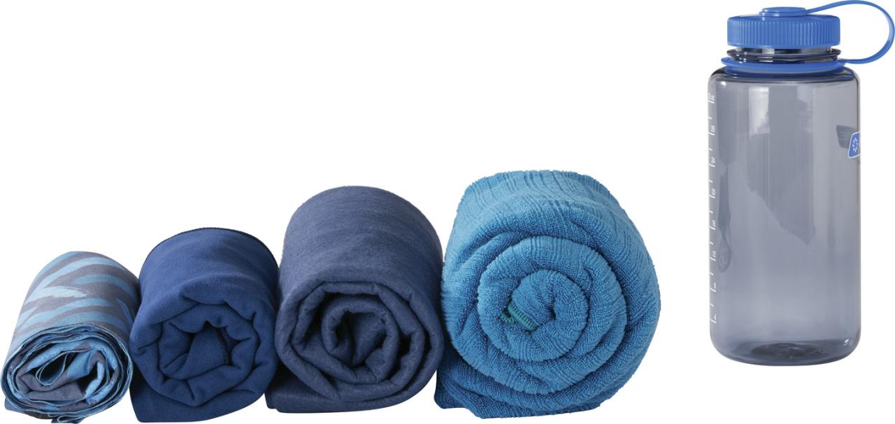 PACKTOWL LUXE TOWEL FACE Midnight ručník 25x35 tm.modrý