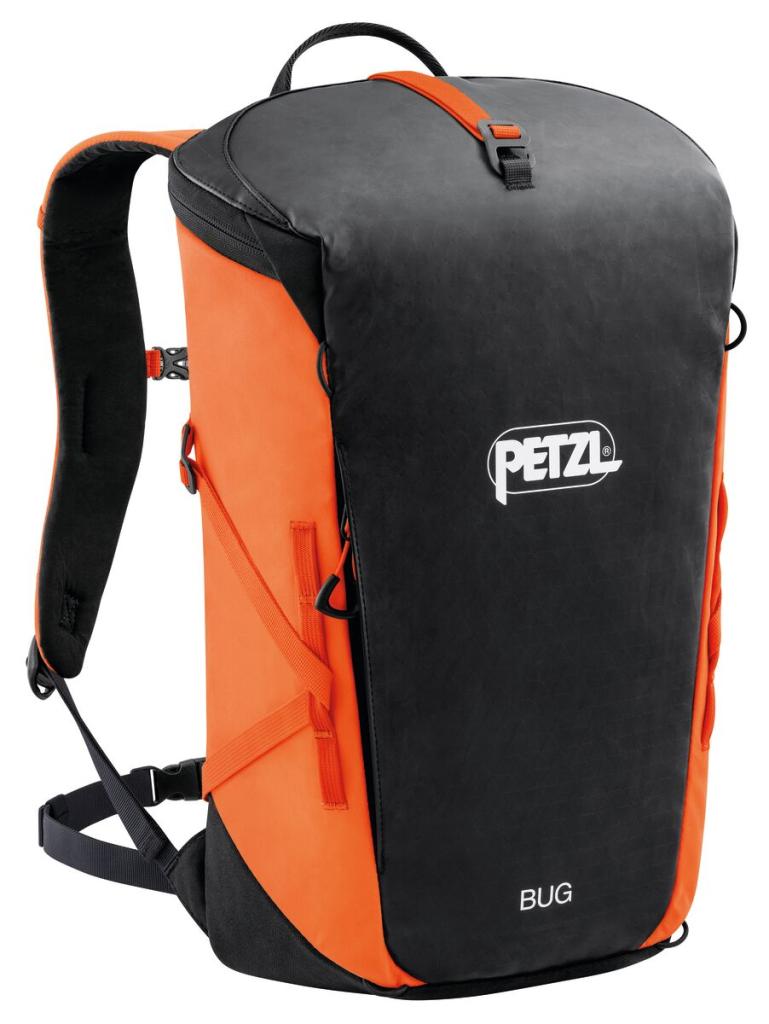 BUG ORANGE lezecký batoh 18L Petzl oranžový