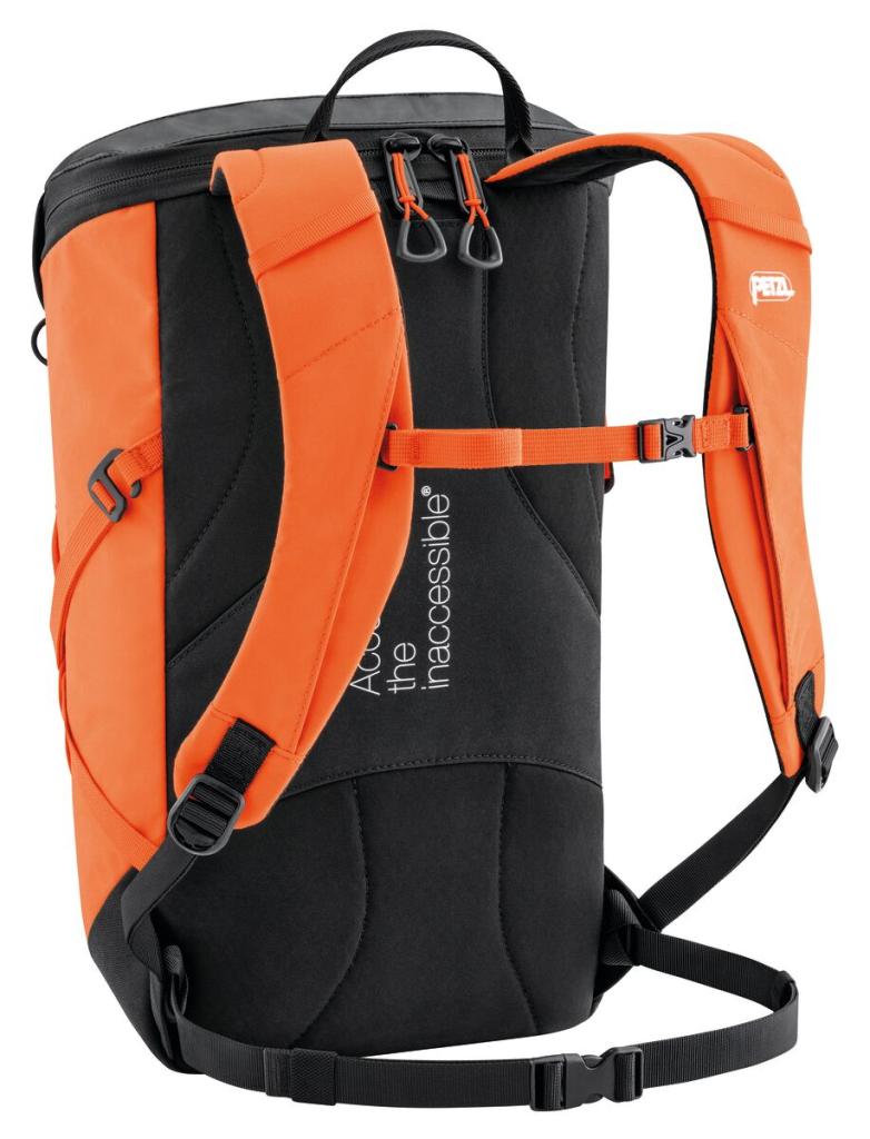 BUG ORANGE lezecký batoh 18L Petzl oranžový