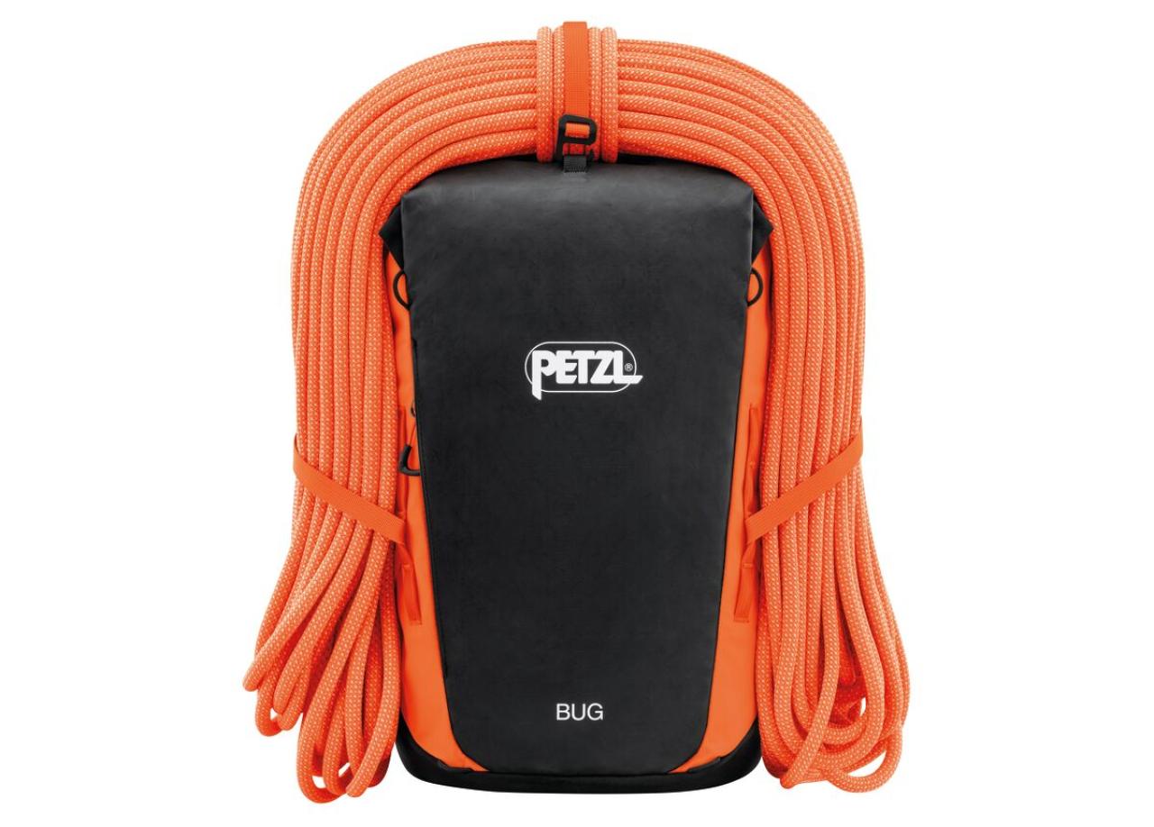 BUG ORANGE lezecký batoh 18L Petzl oranžový