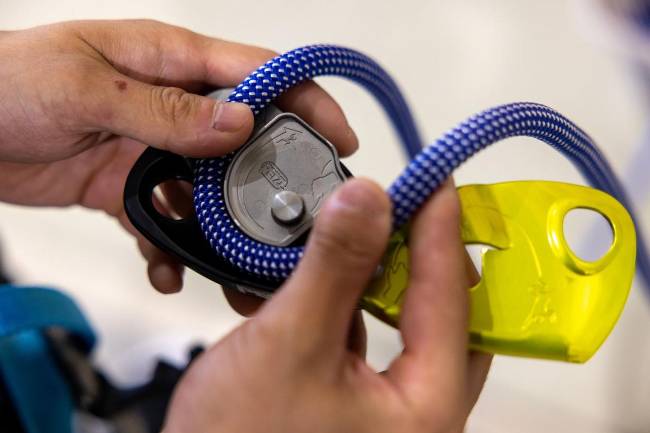 GRIGRI+ GREEN jistící brzda zelená