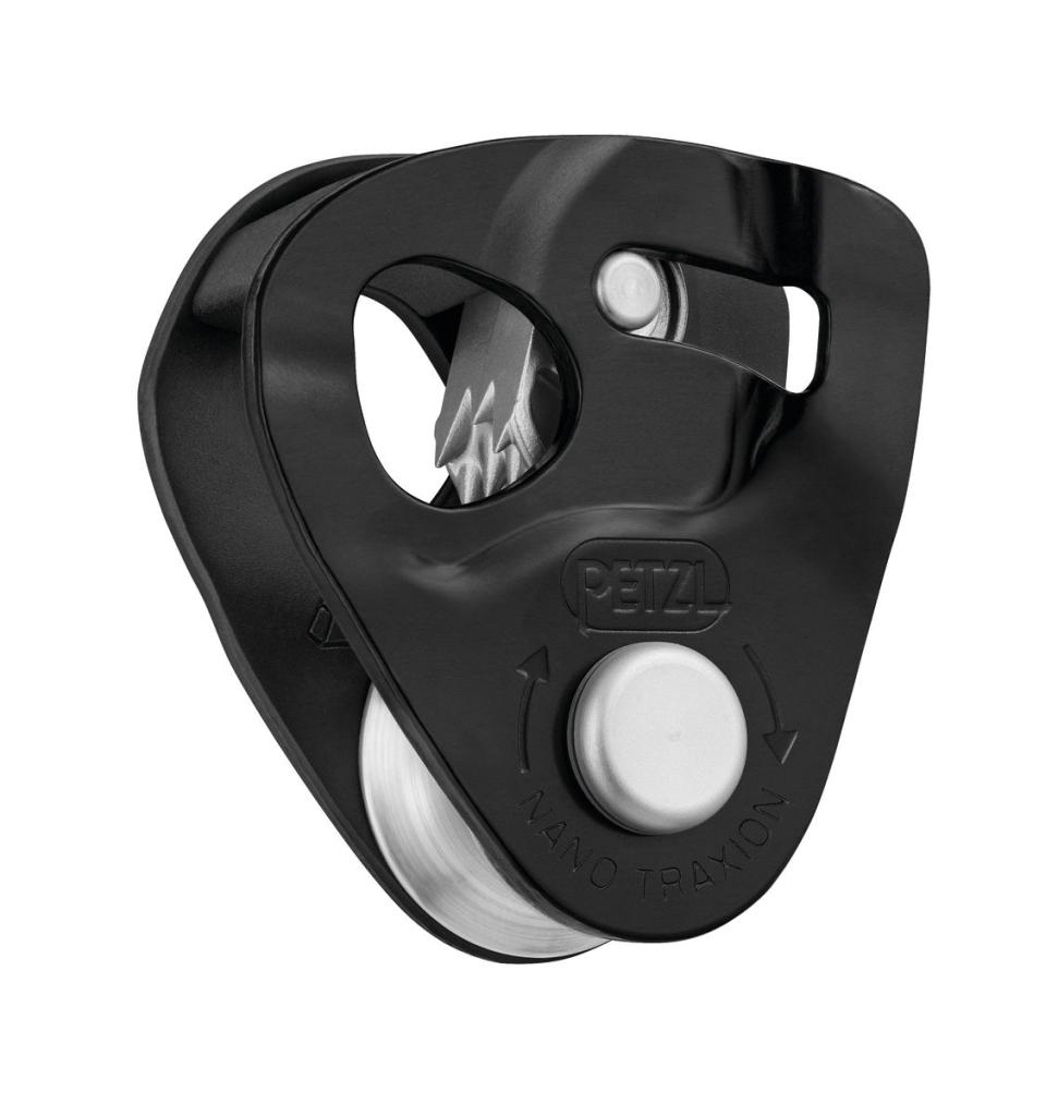 Petzl NANO TRAXION - Polea de captura de progreso ultracompacta de alta eficiencia