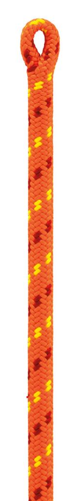 FLOW 11,6 mm 60 m oranžové lano se zašitým koncem