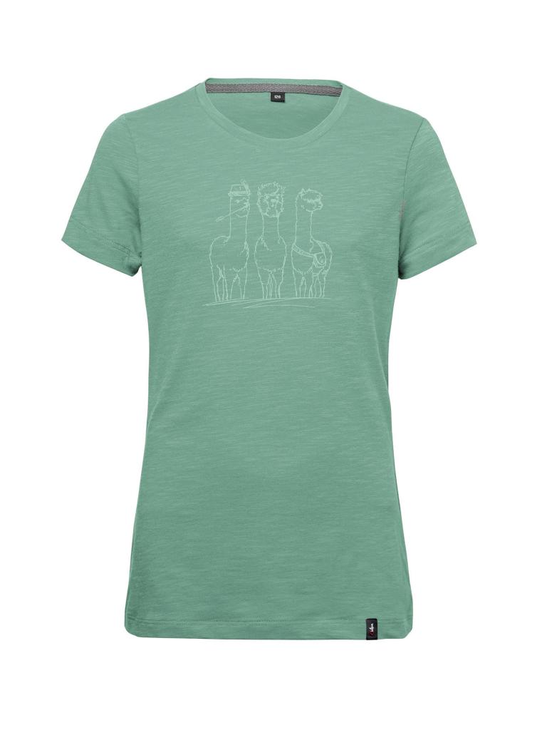 GANDIA ALPACA GANG-GREEN-128 dětské tričko zelené