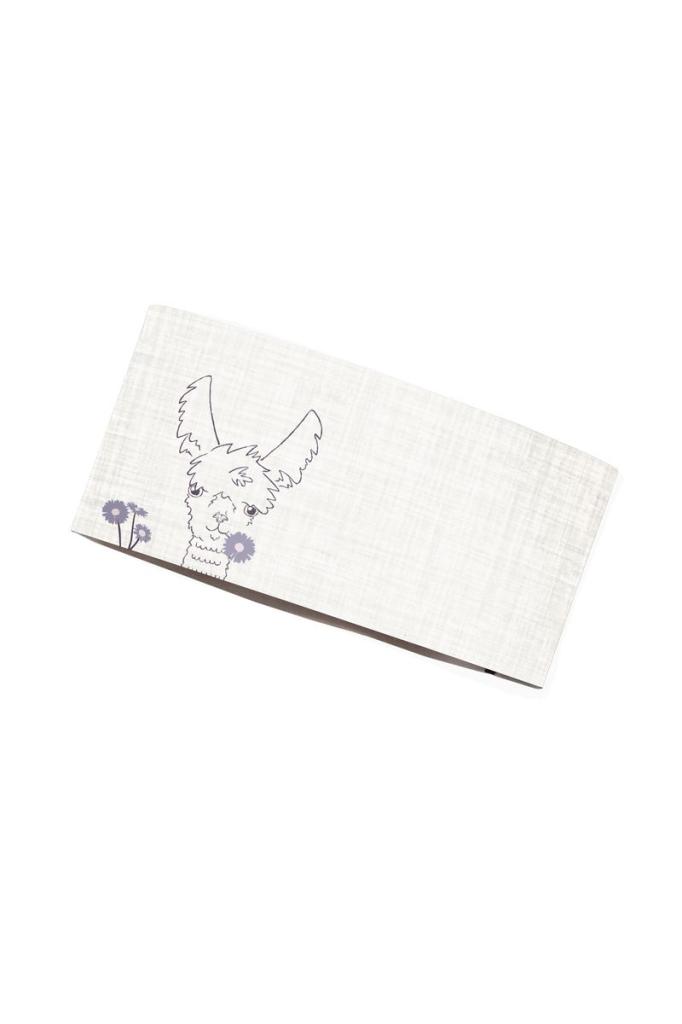 ALPACA-WHITE-čelenka bílá