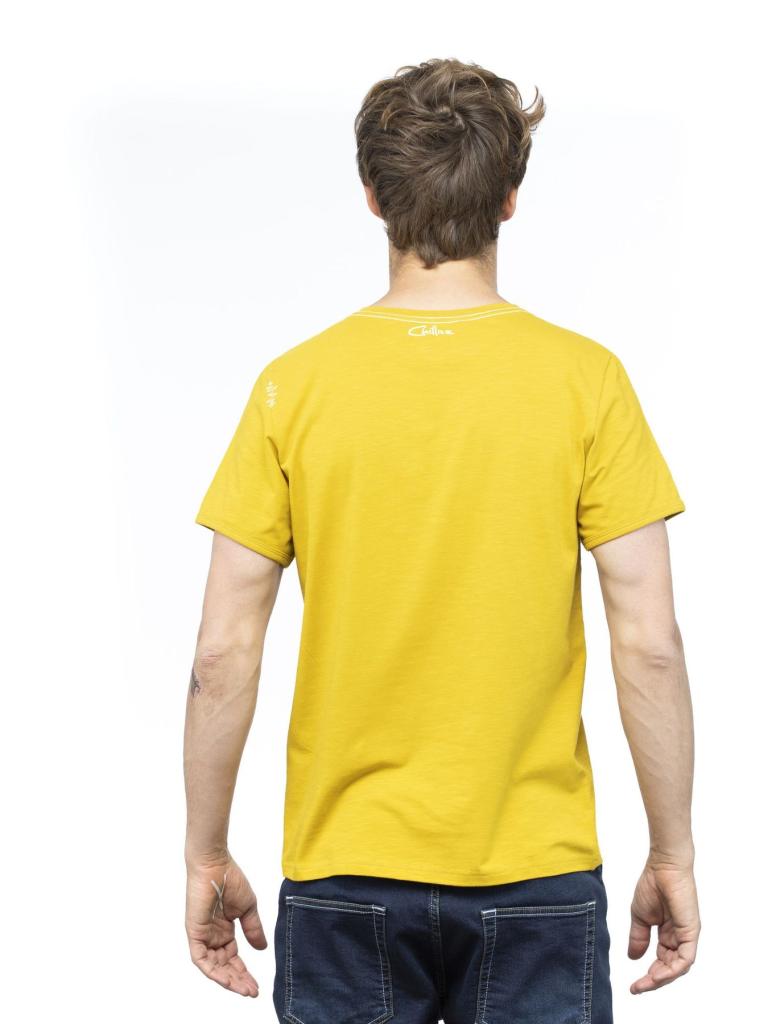 FRIEND-SUNFLOWER-M pánské tričko žluté