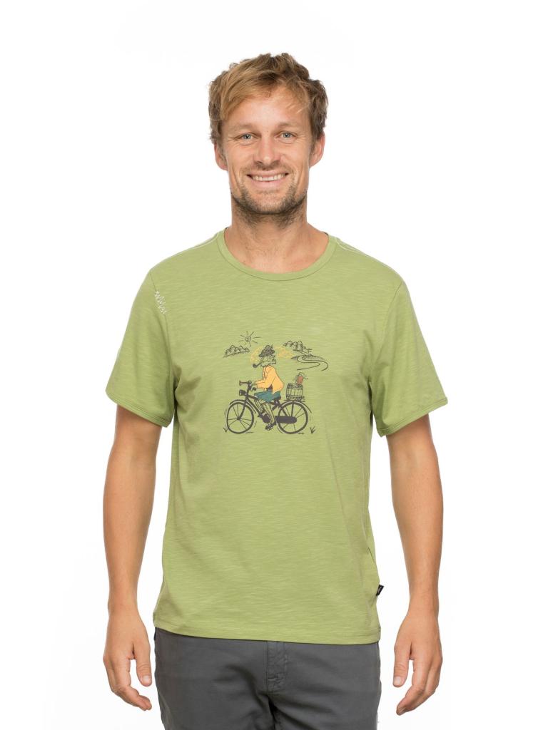 TYROLEAN TRIP-GREEN-XS pánské tričko zelené