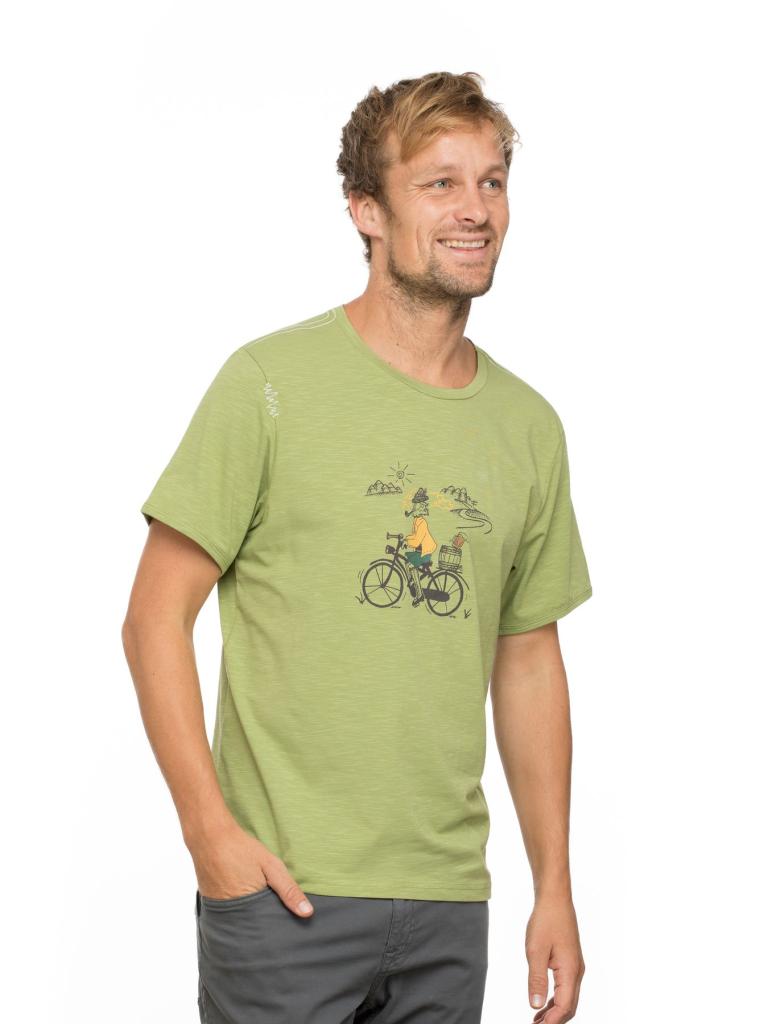 TYROLEAN TRIP-GREEN-S pánské tričko zelené