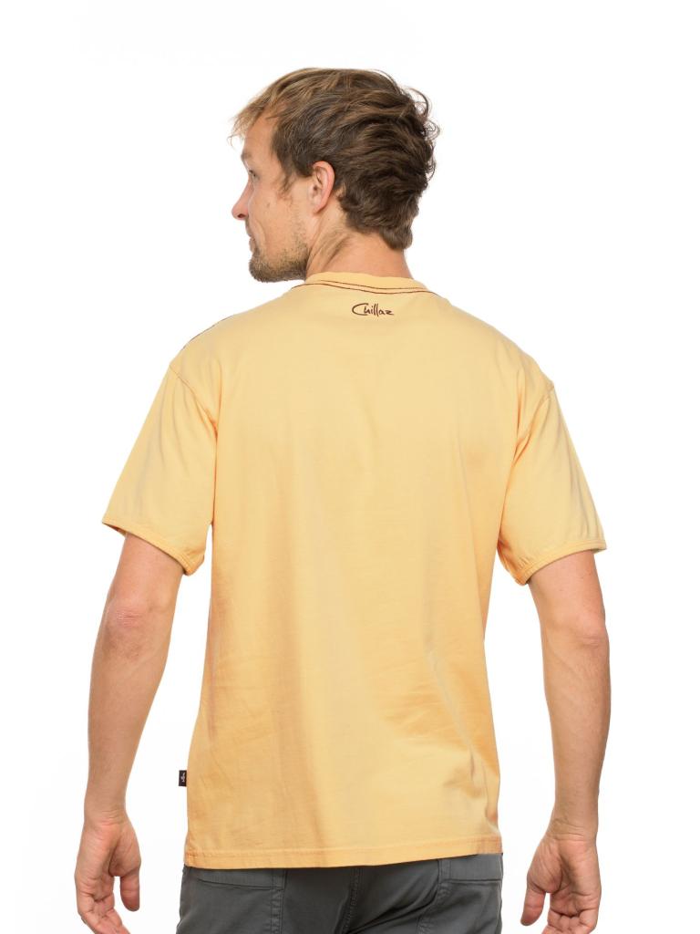 HAWAIIAN CORVUS-YELLOW-M pánské tričko žluté