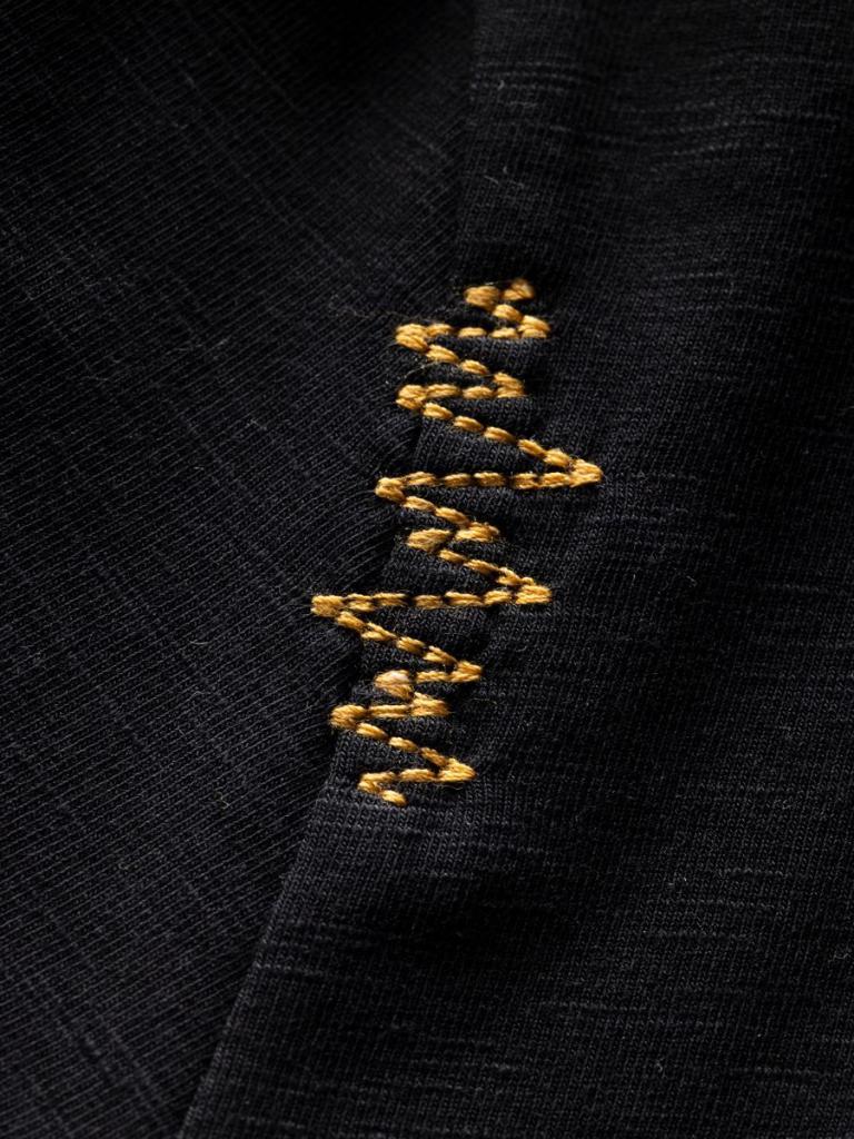 CHILLAZ TIME TO CHILL-BLACK-M pánské tričko černé