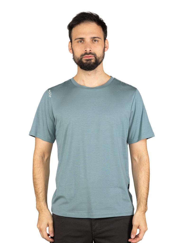 BOZEN CARABINER-DARK ARCTIC-M pánské tričko tmavě modré arktik