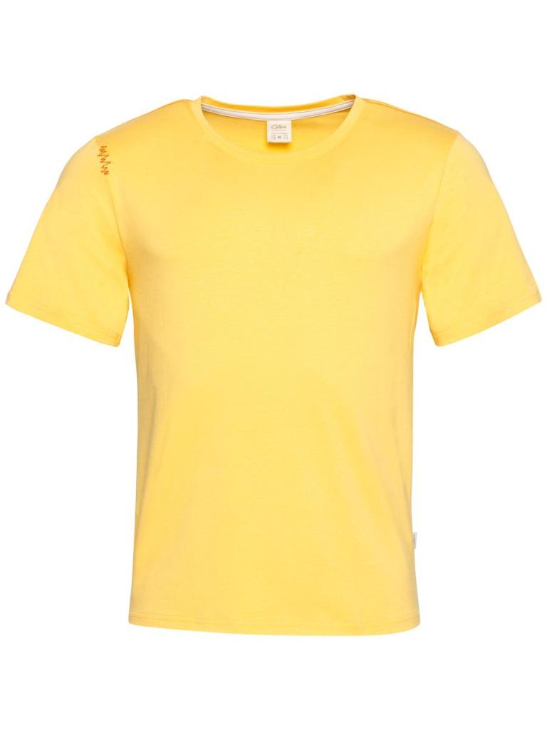 BOZEN CARABINER-YELLOW-M pánské tričko žluté