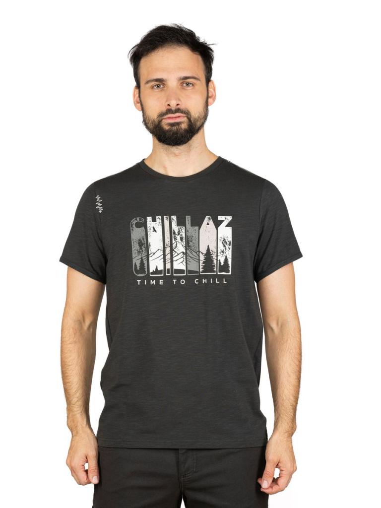INNSBRUCK TIME TO CHILL-TITAN-M pánské tričko titanové