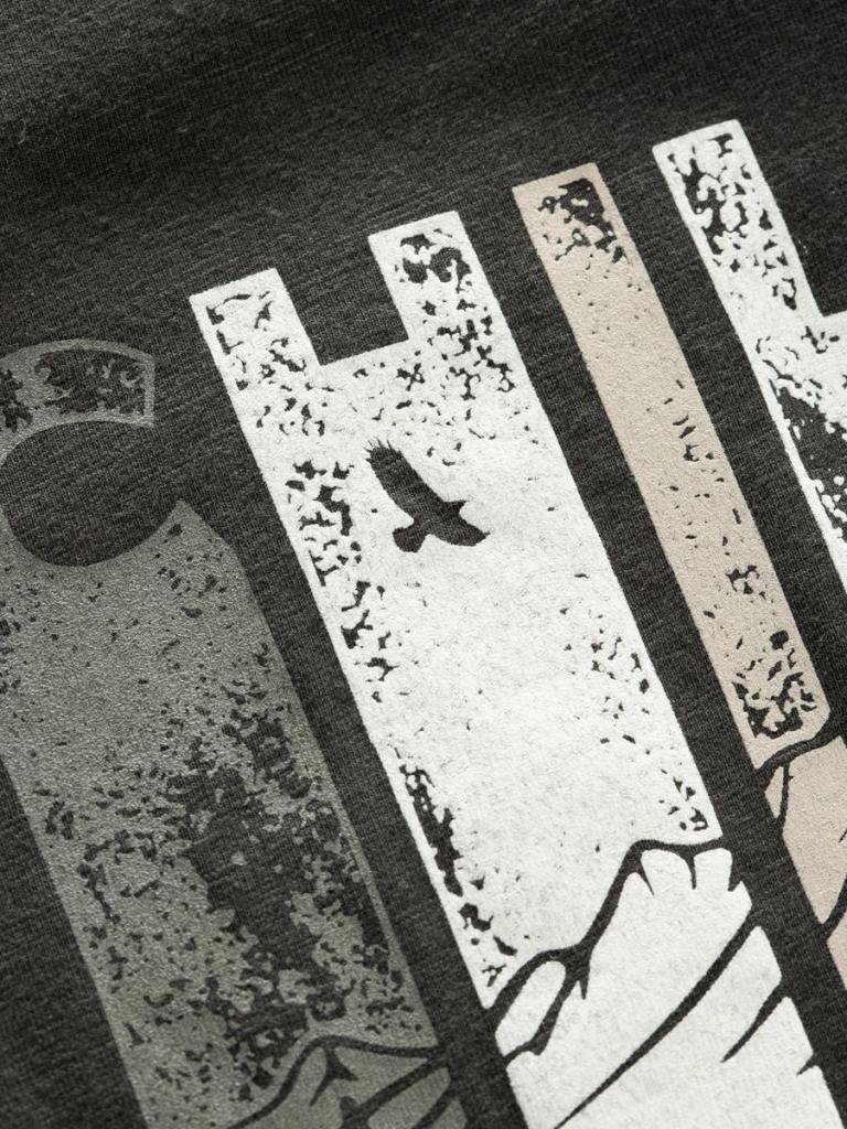 INNSBRUCK TIME TO CHILL-TITAN-M pánské tričko titanové