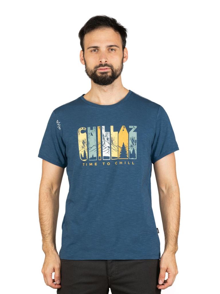 INNSBRUCK TIME TO CHILL-DARK BLUE-M pánské tričko tmavě modré