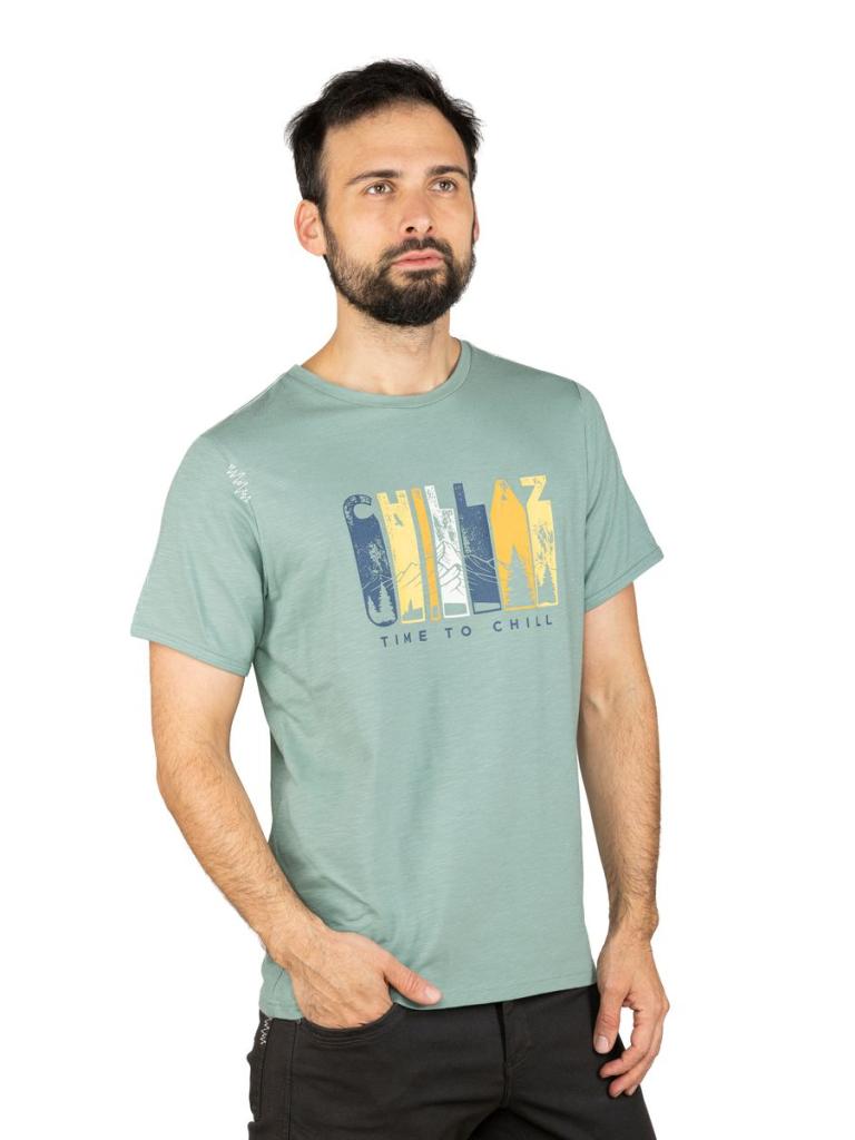 INNSBRUCK TIME TO CHILL-ARCTIC-M pánské tričko modré arktik
