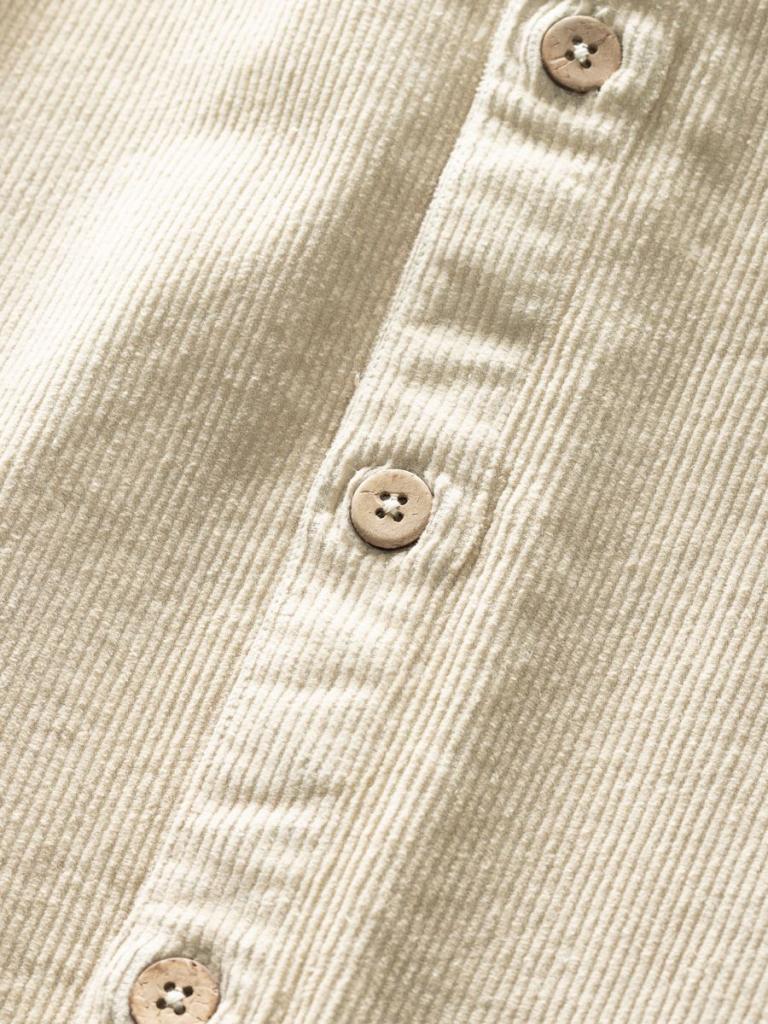 PEAK DISTRICT-DARK SAND-M pánská košile tmavě písková