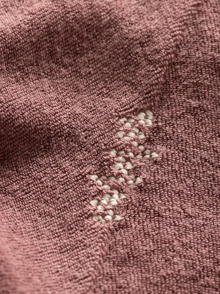 LONDON MOUNTAIN PATCH-WINE-M pánské tričko s dlouhým rukávem vínové