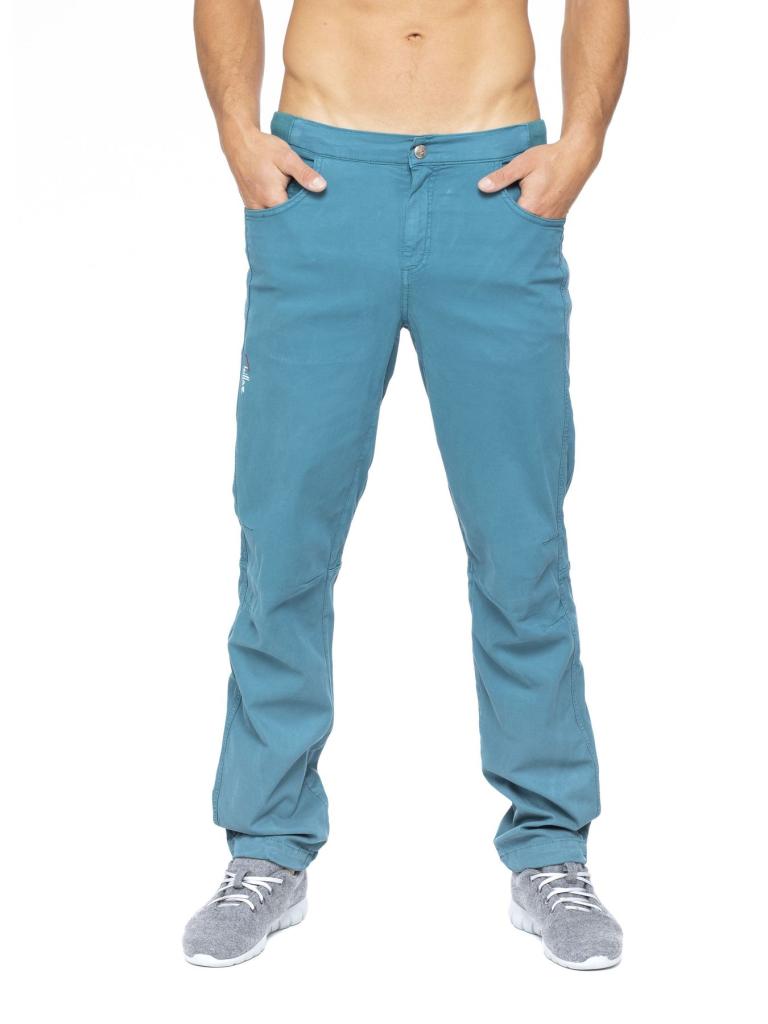 MAGIC STYLE 2.0-BLUE GREEN-M pánské kalhoty modrozelené