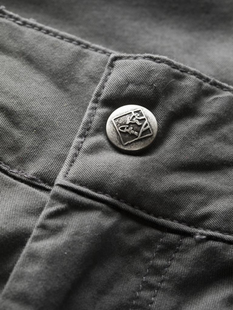 SQUAMISH-DARK GREY-S pánské kalhoty tmavě šedé