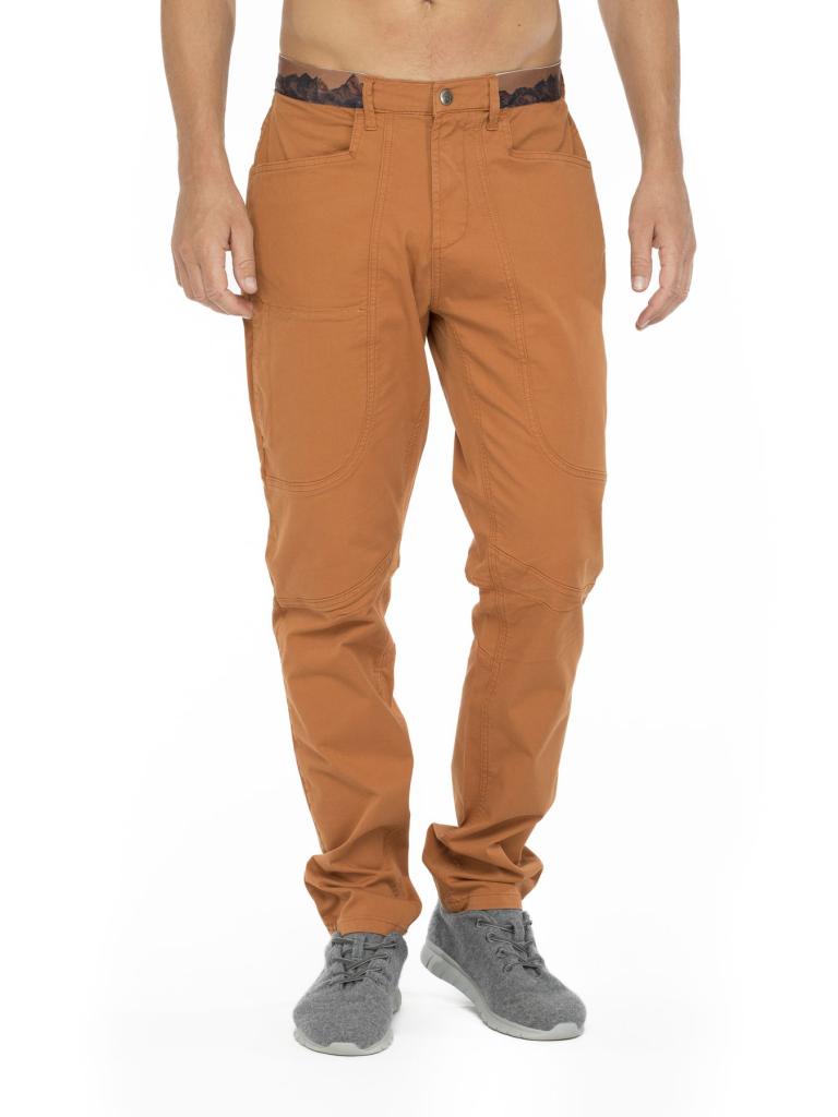 WILDER KAISER-ORANGE-L pánské kalhoty oranžové