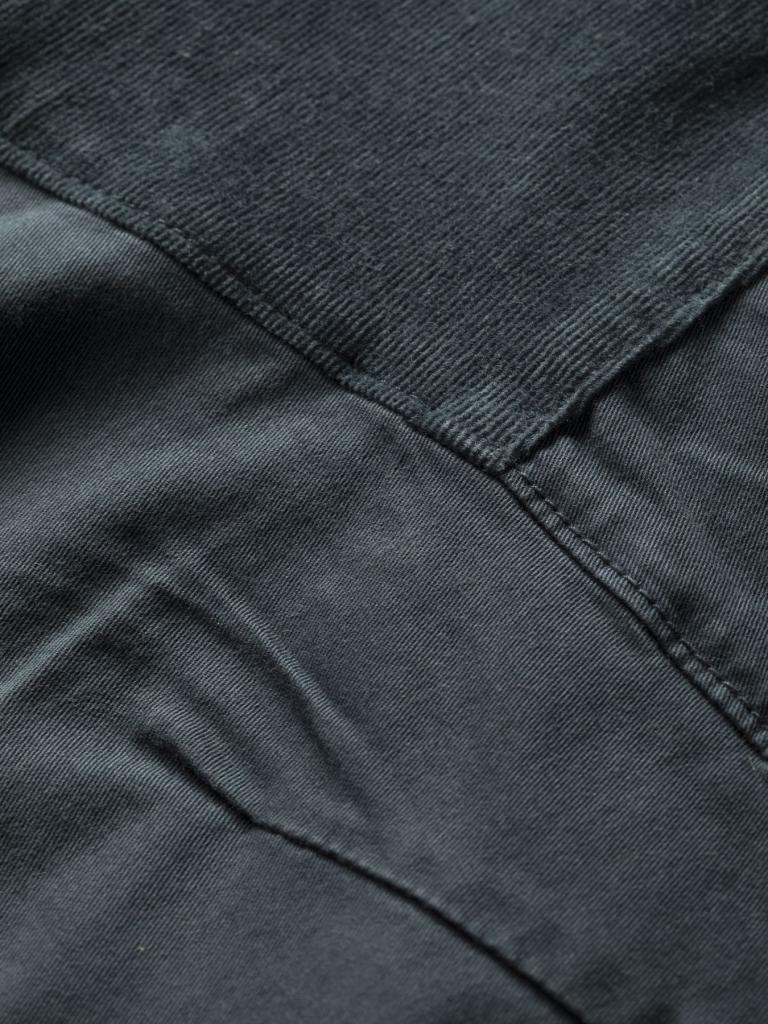 ROFAN 2.0 (CORD MIX)-DARK BLUE-XXL pánské kalhoty tmavě modré