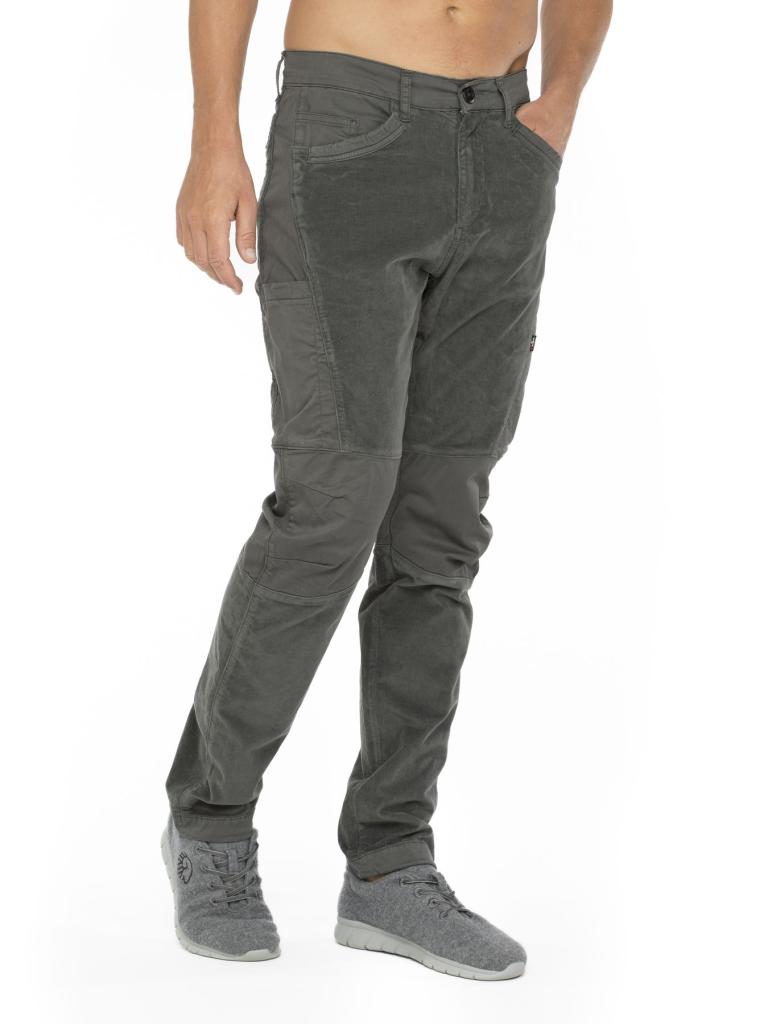 ROFAN 2.0 (CORD MIX)-DARK GREY-S pánské kalhoty tmavě šedé