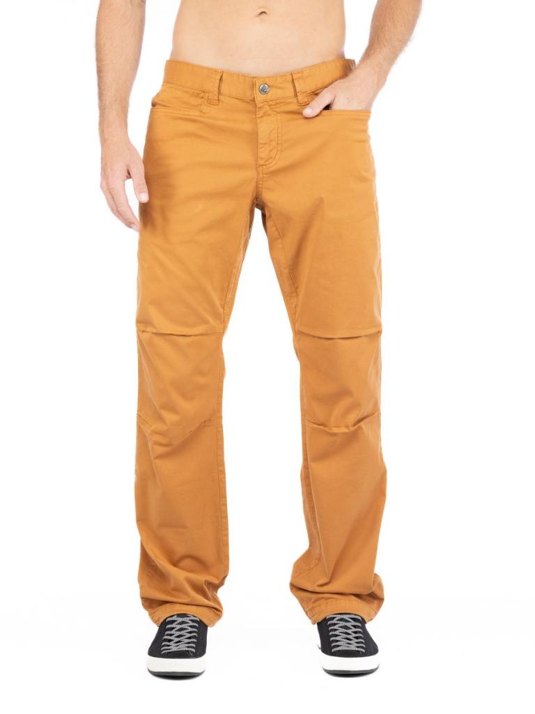 SQUAMISH-DARK CURRY-M pánské kalhoty tmavé kari