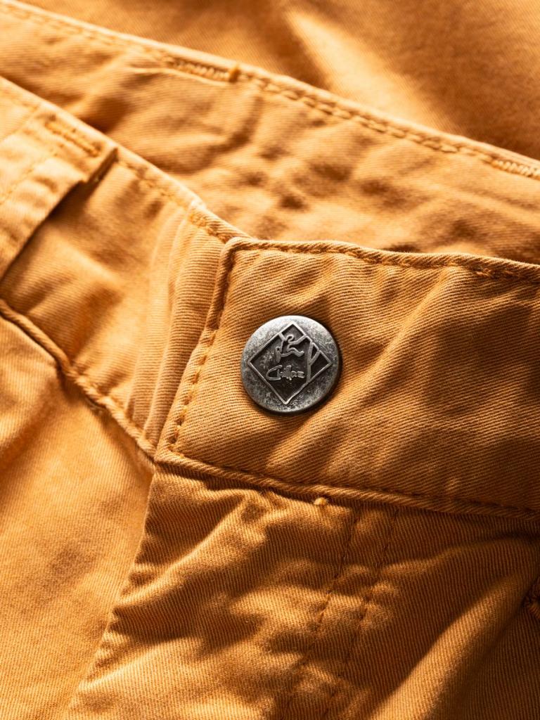 SQUAMISH-DARK CURRY-M pánské kalhoty tmavé kari