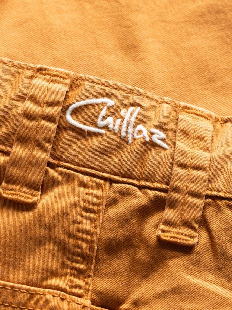 SQUAMISH-DARK CURRY-M pánské kalhoty tmavé kari