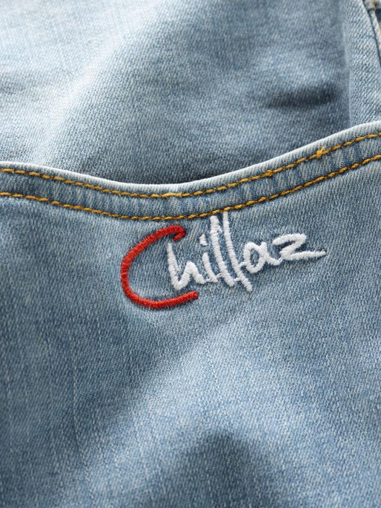 SEATTLE DENIM-DENIM LIGHT BLUE-M pánské kalhoty světle modré denim