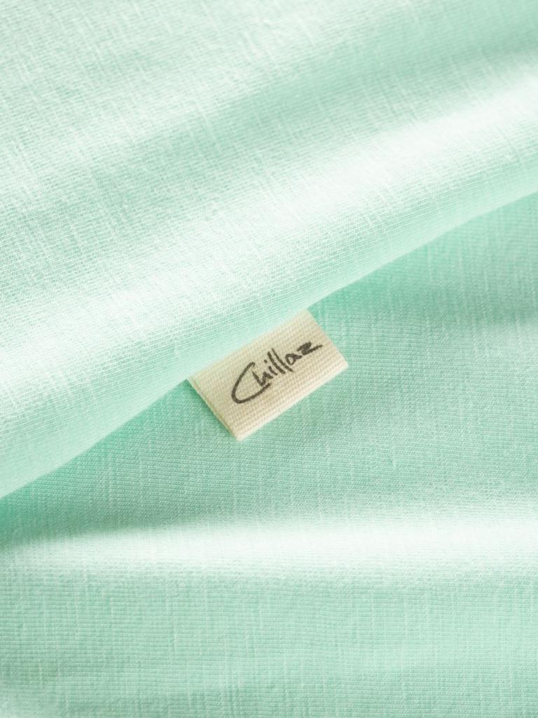 KARPATHOS FLOWER POCKET-MINT-36 dámský top mátový