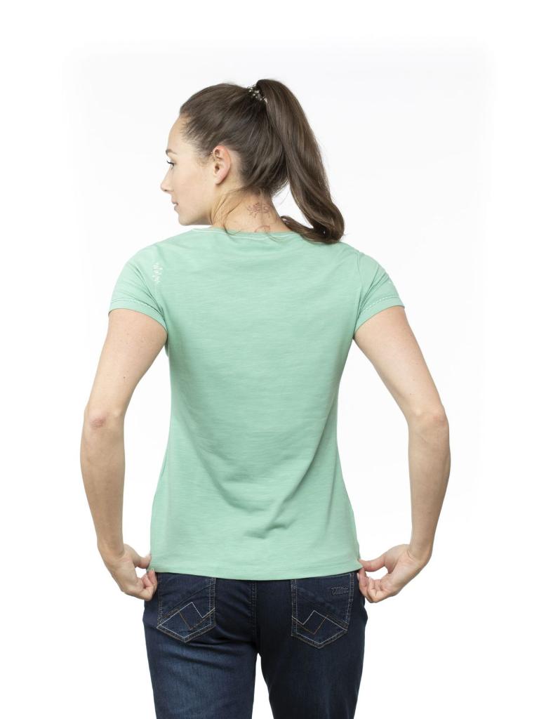 GANDIA FLOWER ARROW-GREEN-40 dámské tričko zelené