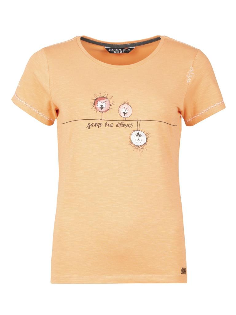 GANDIA SAME BUT DIFFERENT-CORAL-36 dámské tričko korálové