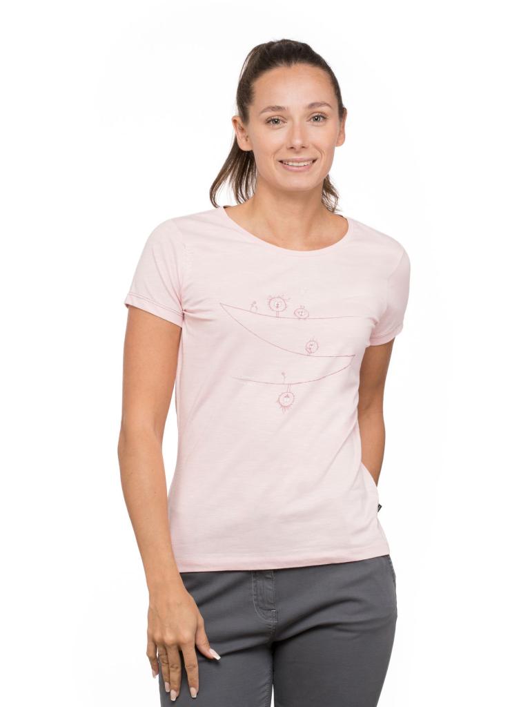 GANDIA WANNA HANG OUT-ROSE-32 dámské tričko růžové