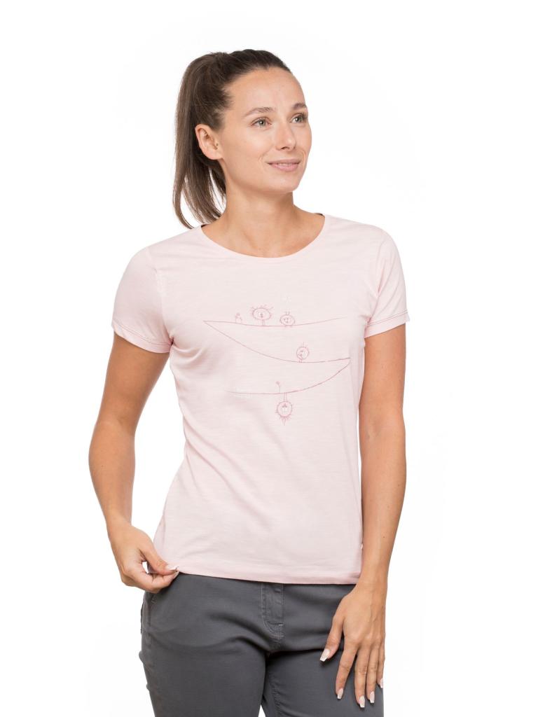 GANDIA WANNA HANG OUT-ROSE-40 dámské tričko růžové