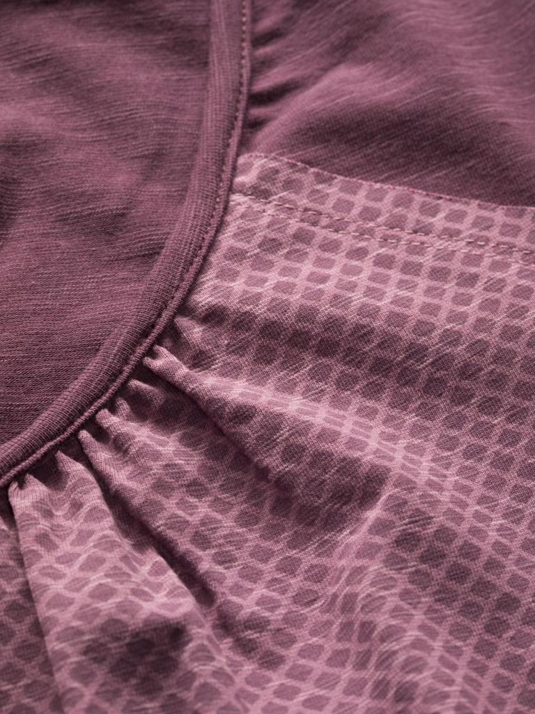 HIDE THE BEST-BORDEAUX-40 dámské tričko bordó