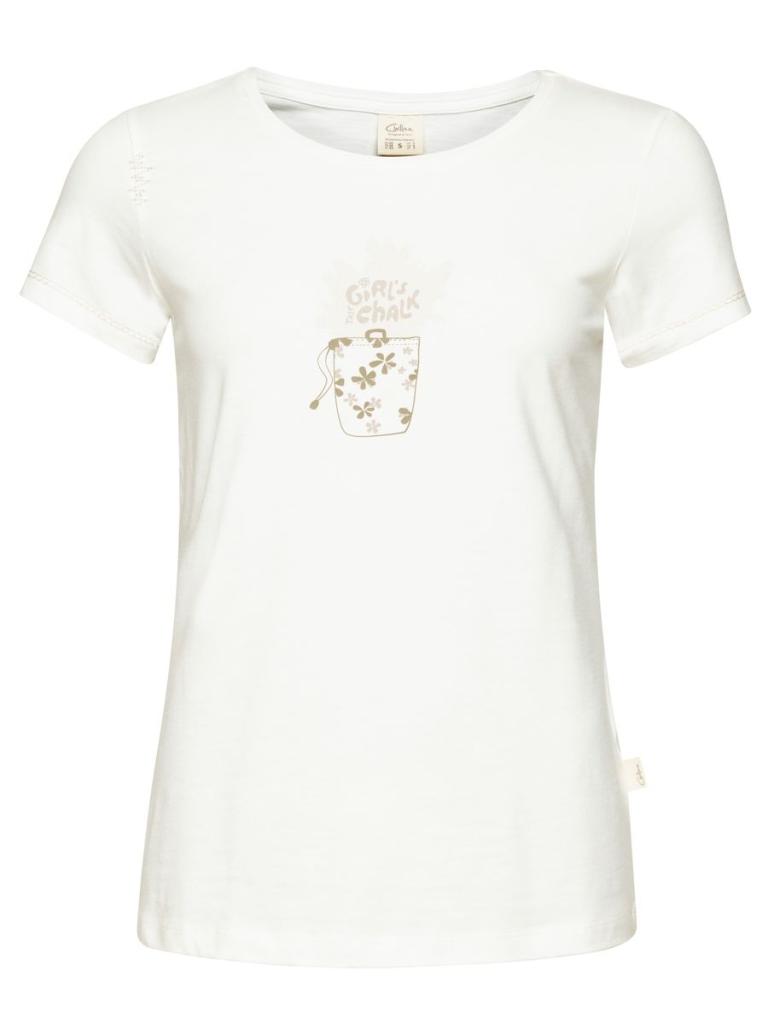 GANDIA GIRLS TALK CHALK-WHITE-36 dámské tričko bílé