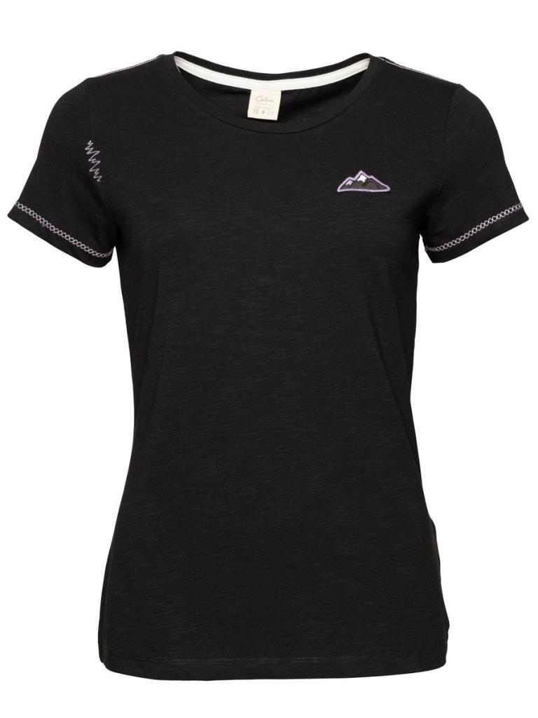 GANDIA MOUNTAIN PATCH-BLACK-36 dámské tričko černé