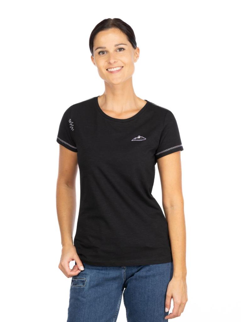 GANDIA MOUNTAIN PATCH-BLACK-36 dámské tričko černé