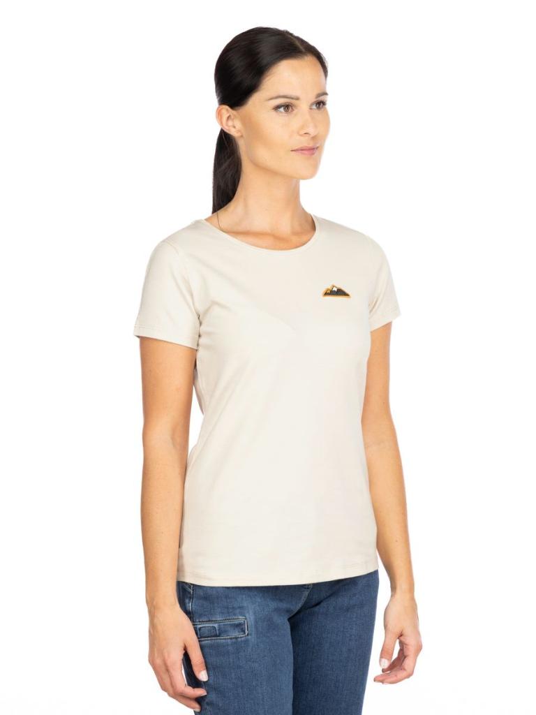 GANDIA MOUNTAIN PATCH-SAND-36 dámské tričko pískové