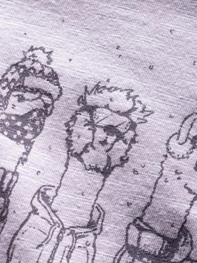 GANDIA ALPACA GANG WINTER-VIOLET-36 dámské tričko fialové