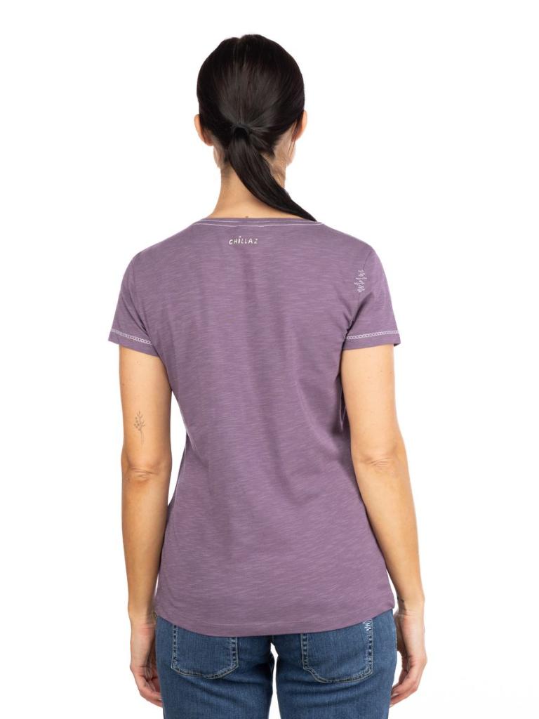 GANDIA E-CIAO-DARK VIOLET-44 dámské tričko tmavě fialové