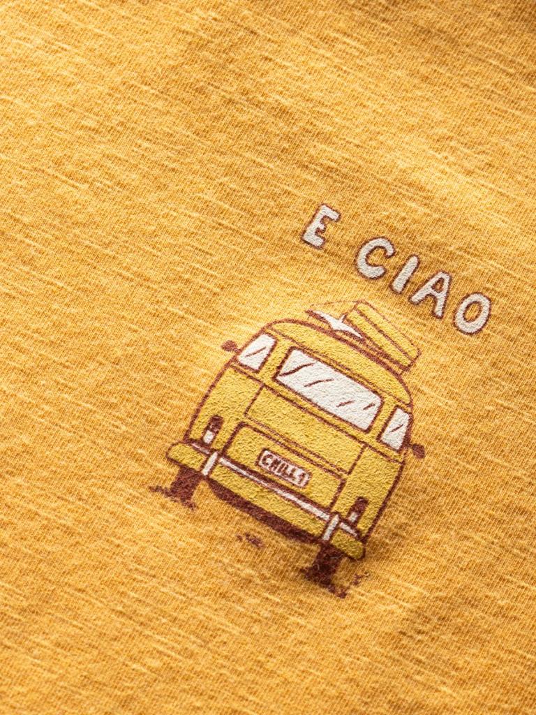 GANDIA E-CIAO-OCHRE-40 dámské tričko okrové