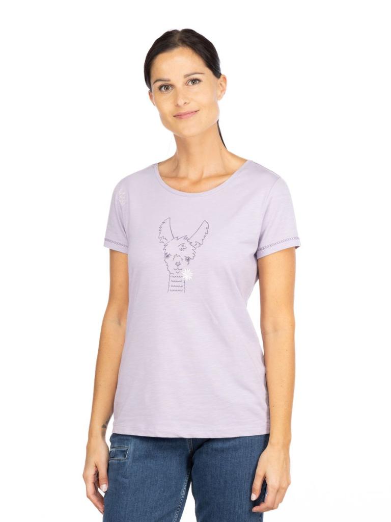 GANDIA HAPPY ALPACA-VIOLET-36 dámské tričko fialové