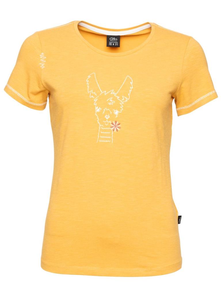 GANDIA HAPPY ALPACA-OCHRE-36 dámské tričko okrové