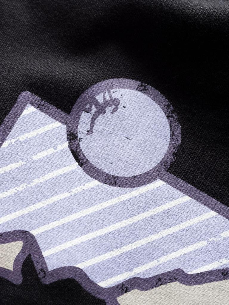 ISEO MOUNTAIN LOGO-BLACK-36 dámské tričko černé