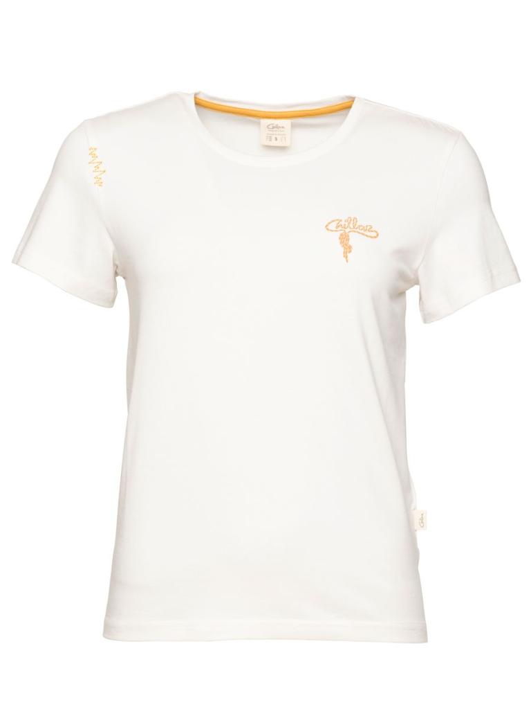 ISEO MOUNTAIN LOGO-WHITE-34 dámské tričko bílé